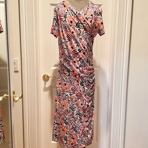 Authentic Hugo  Boss in Erykah Floral Multicolor Style.